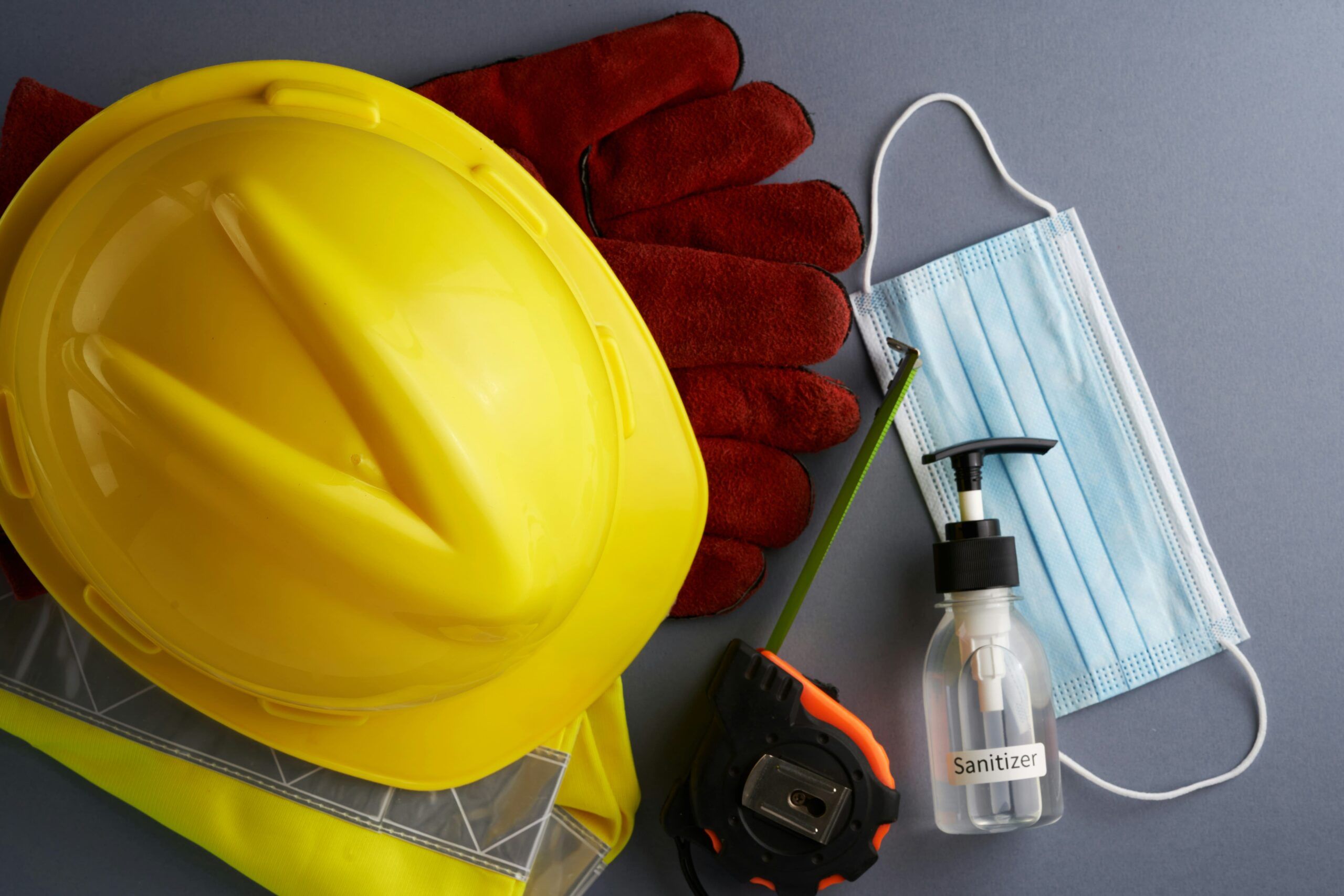 variety-of-contruction-equipment-like-safety-helmet-measuring-tape-face-mask-and-more