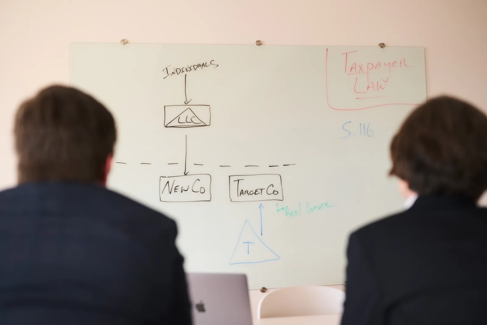 tax-payers-looking-at-whiteboard-learning-about-tax-laws